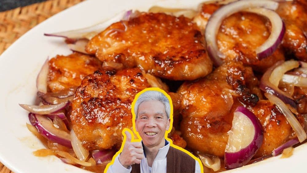 Pan-Fried Chicken Breast (洋蔥雞扒) — Daddy Lau