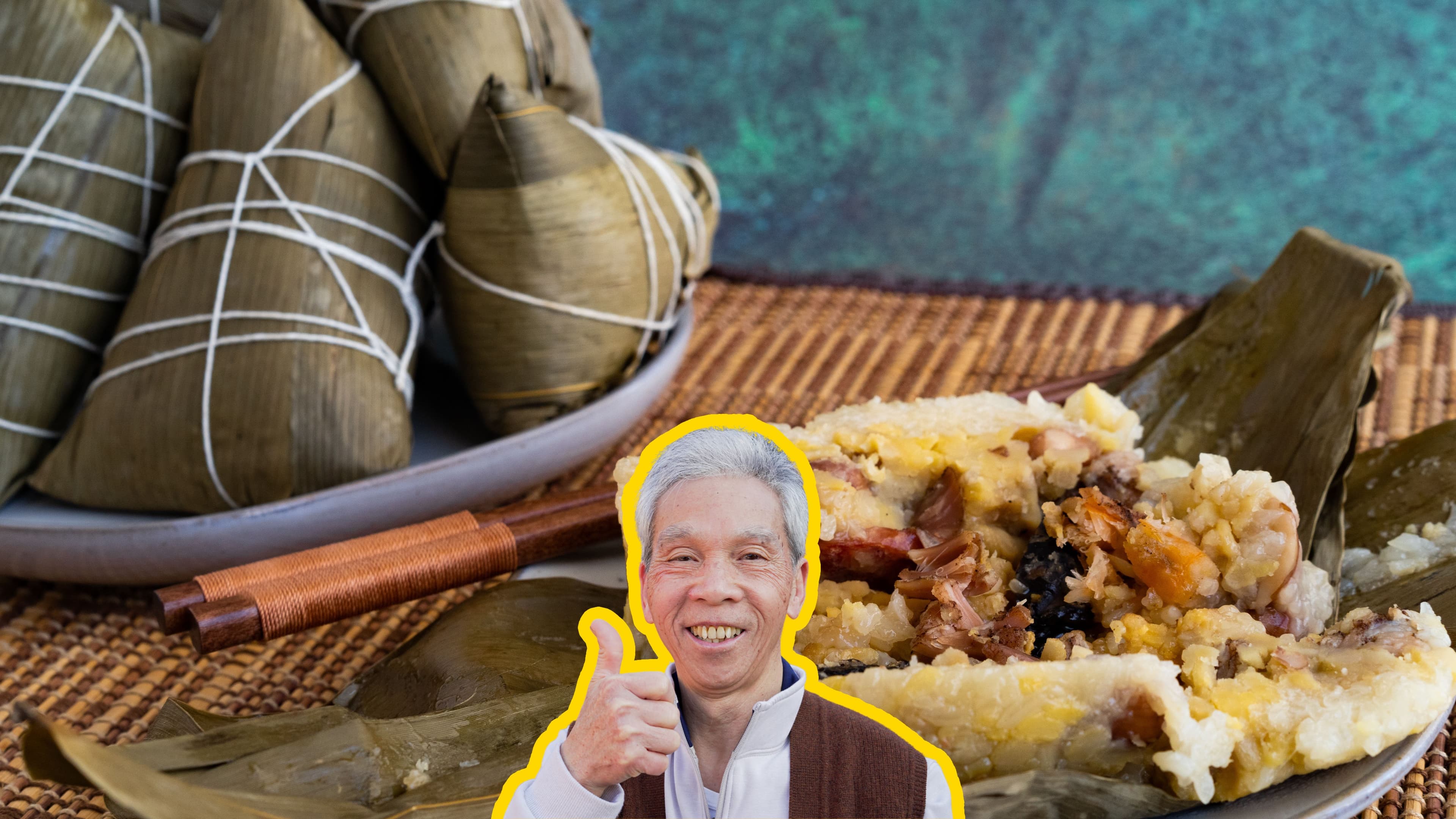 Zongzi: Bamboo Sticky Rice (咸肉棕) — Daddy Lau