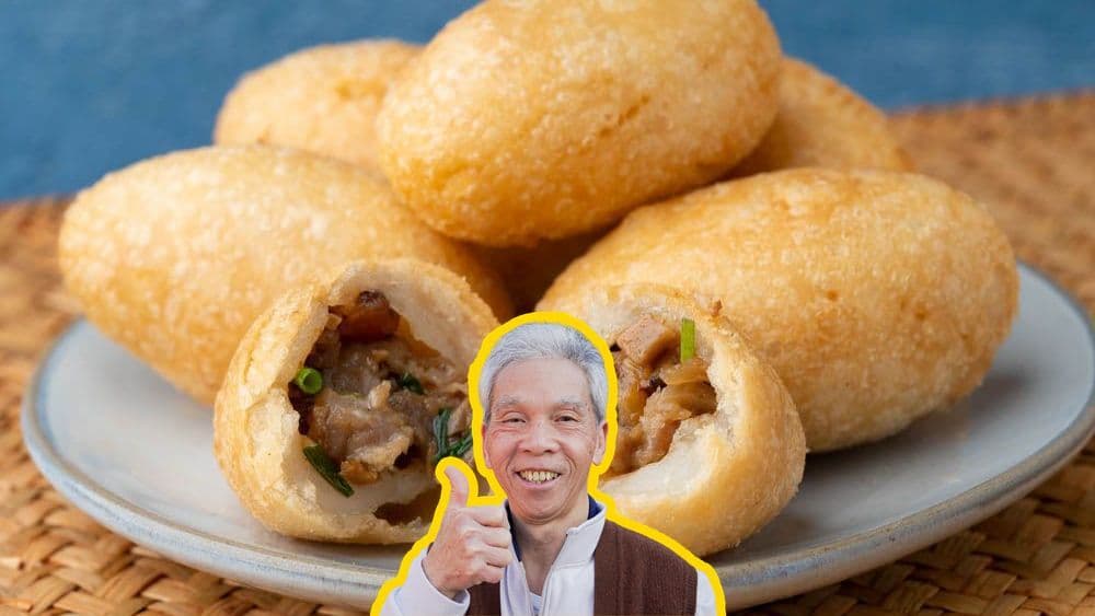 Fried Glutinous Rice Dumplings (鹹水角) — Daddy Lau