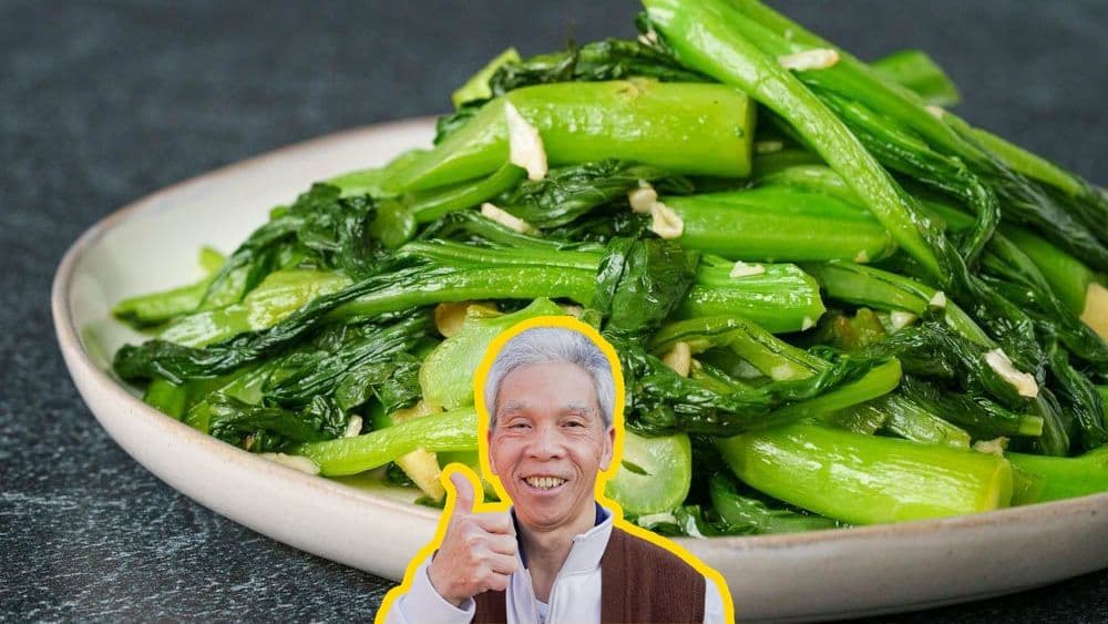 Choy Sum with Garlic (蒜蓉菜心) — Daddy Lau