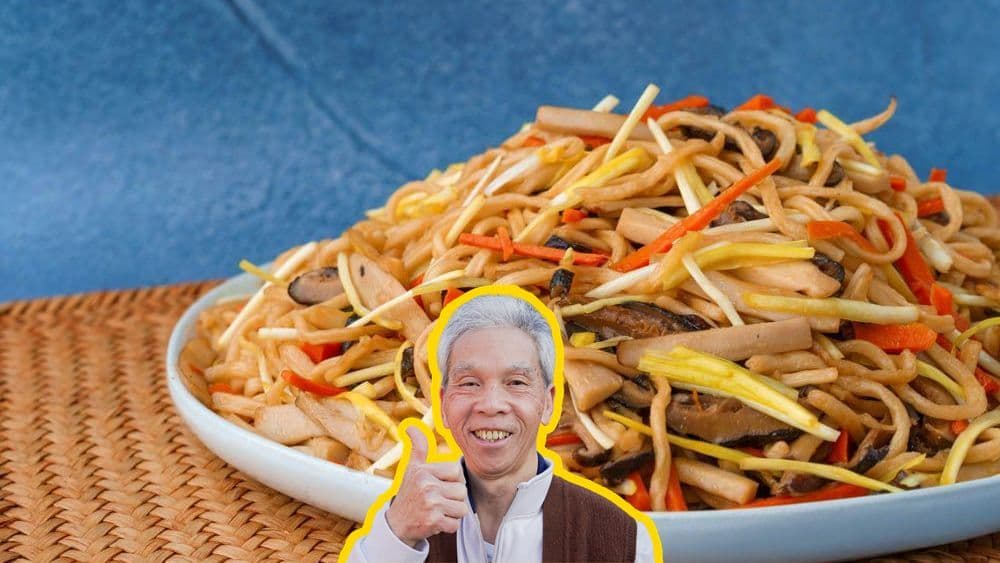 Braised E-Fu Noodles (乾燒伊麵) — Daddy Lau