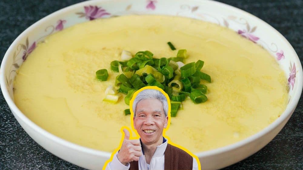 Steamed Egg with Minced Pork (肉碎蒸蛋) — Daddy Lau