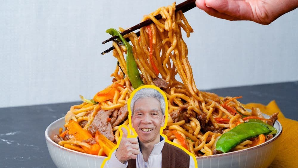 Beef Lo Mein (牛肉撈麵) — Daddy Lau